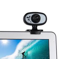 Webcam Kẹp Màn Hình Tích Hợp Mic Xoay 360 Độ - Hỗ Trợ Học Online