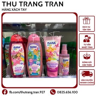 Sữa tắm-Dầu gội-Dầu xả-Xịt dưỡng tóc bé Isana Đức