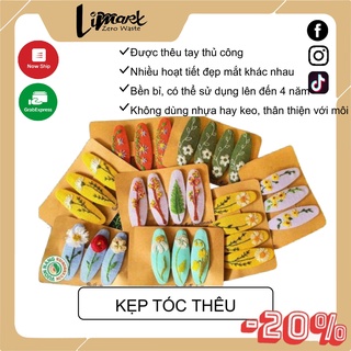 Kẹp Tóc Thêu Thân Thiện Môi Trường