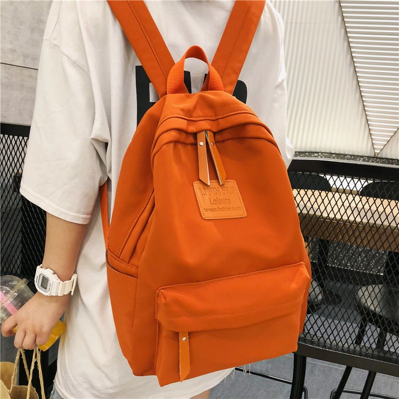 Ba lô Prettyzys kích thước 15.6 inch thời trang Hàn Quốc cho nữ