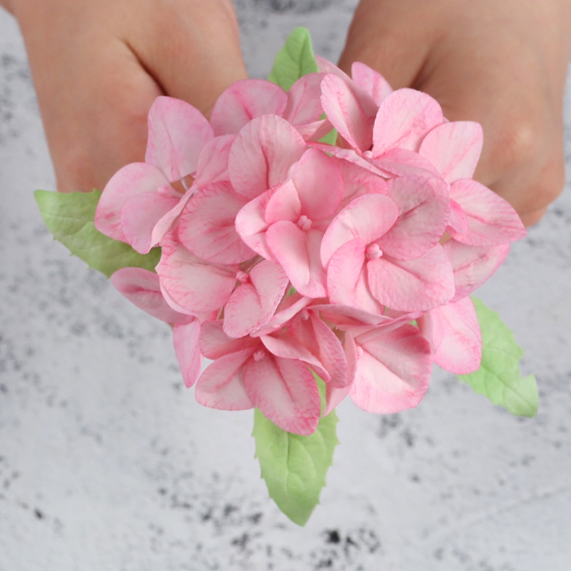 Khuôn Silicone Làm Bánh Tạo Hình Hoa Cẩm Tú Cầu