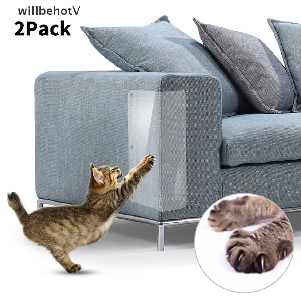 Bộ 2 Tấm Thảm Bọc Ghế Sofa Bảo Vệ Chống Cào Cho Mèo Cào