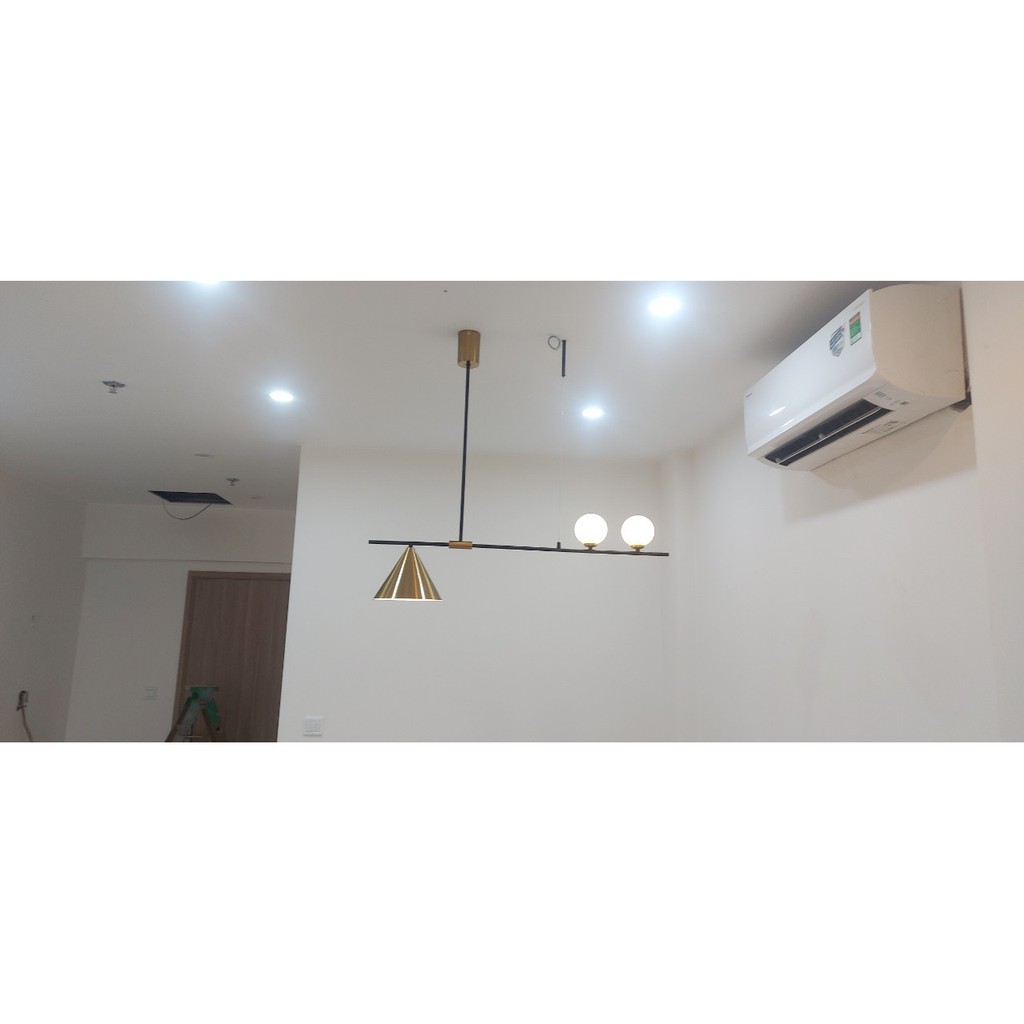 Đèn thả CADIC trang trí nội thất độc đáo, phong cách hiện đại - kèm bóng led chuyên dụng (có ảnh chụp thật tại 100%)