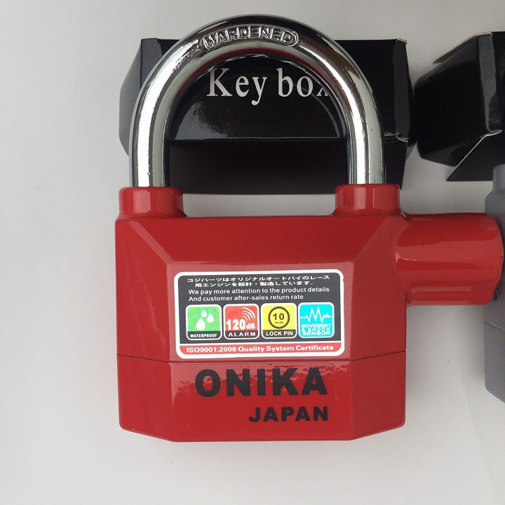 Ổ khóa chống trộm nhà JAPAN ONIKA báo động còi