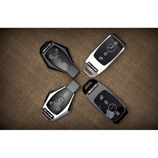 Ốp chìa khóa xe Mercedes C E GL Series hợp kim Nhôm ( C GLC GLA E S)