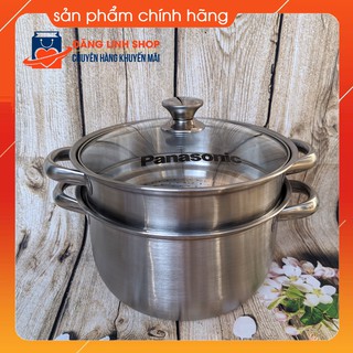 Bộ nồi xửng hấp inox cao cấp 24 cm - Hàng khuyến mãi từ Panasonic
