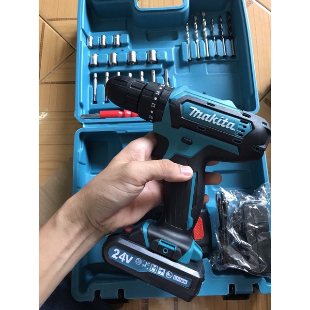 Máy khoan pin cầm tay Makita 12v