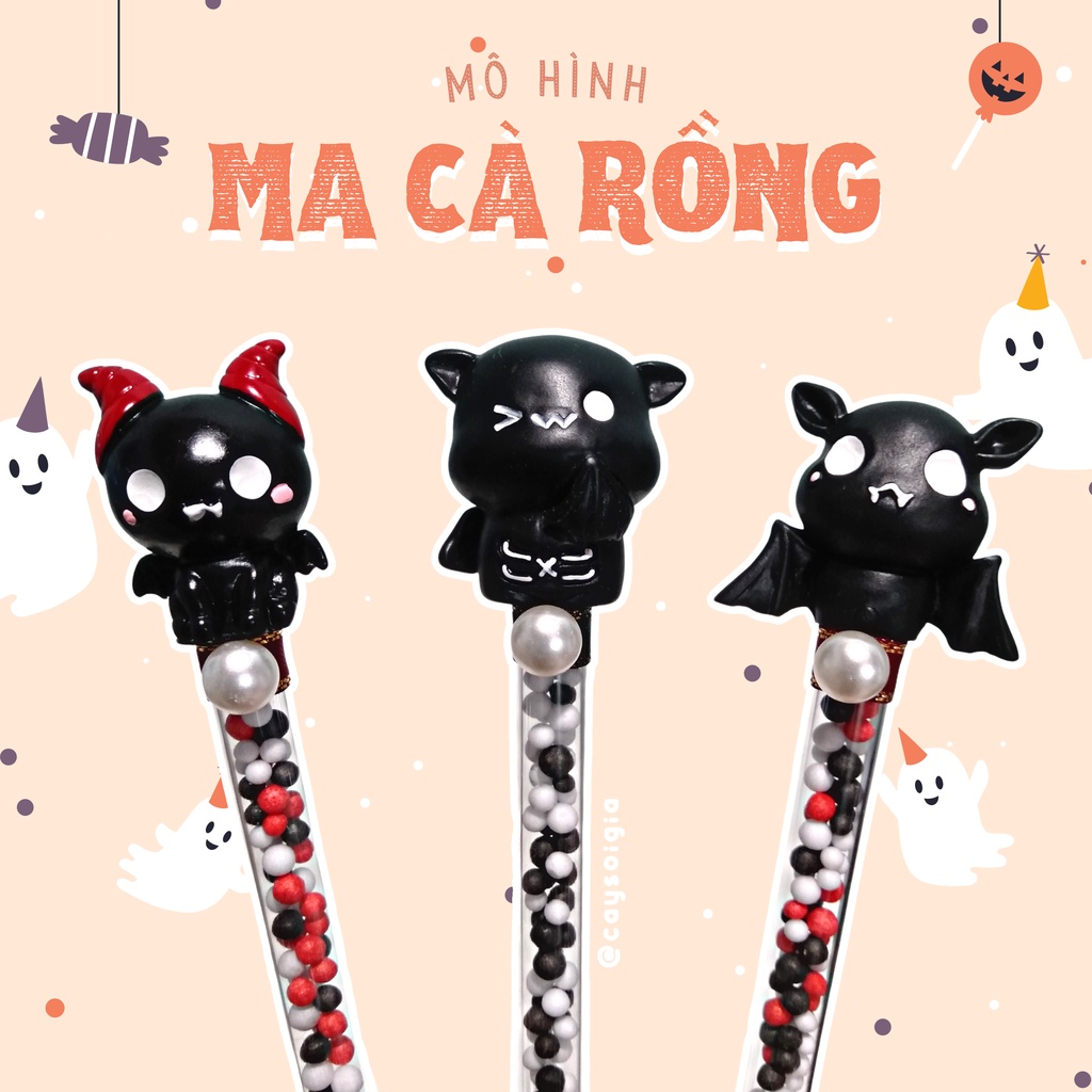 S98 - Bút dao rọc giấy lễ hội ma Halloween dễ thương unbox đơn hàng, cắt sticker băng dán washi tape - Cây Sồi Già