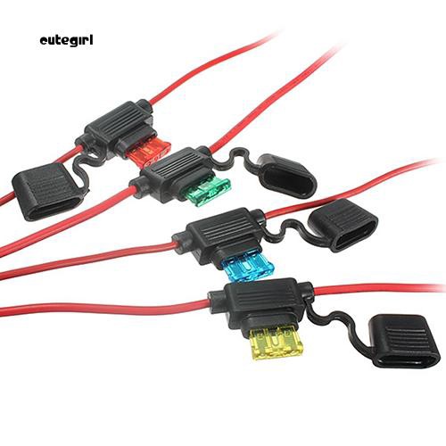Giá Đỡ Cầu Chì Lưỡi Chuẩn Chống Thấm Nước 10A 15A 20A 30A