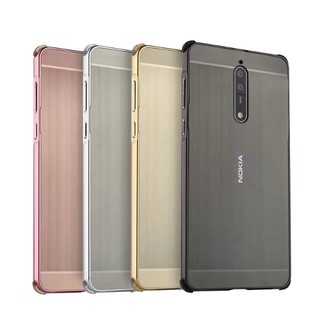 Ốp lưng viền nhôm cho điện thoại Nokia 8