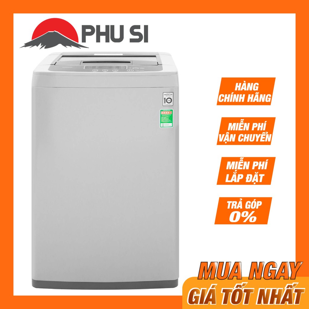 [Giao HCM] T2108VSPM2 - Máy giặt lồng đứng LG Inverter 8 kg T2108VSPM2