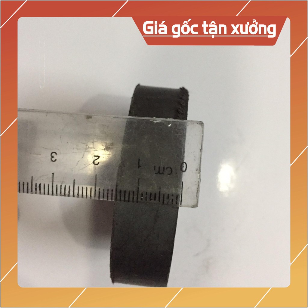 [Xả Kho] Nam châm viên Ferrite 60x15 lỗ 32mm, loại nam châm đen có lỗ, từ trường xa.