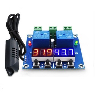 Mạch điều khiển độ và ẩm nhiệt độ xh-m452 dc 12v 10a