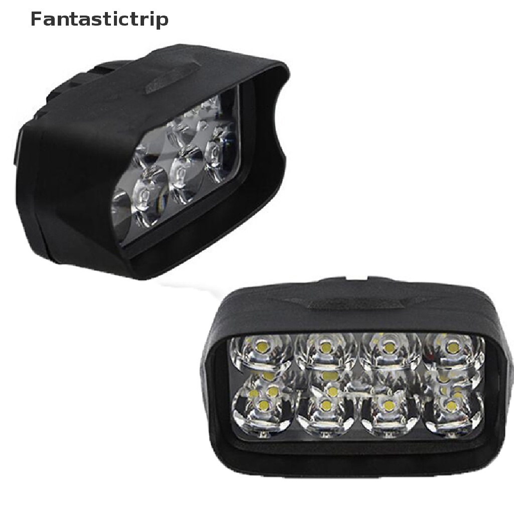 1 Đèn Pha 8 Bóng LED Siêu Sáng Chất Lượng Cao Cho Xe Hơi Xe Máy
