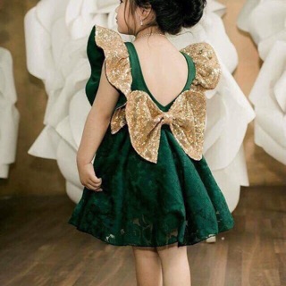 Đầm thiết kế phối kim sa