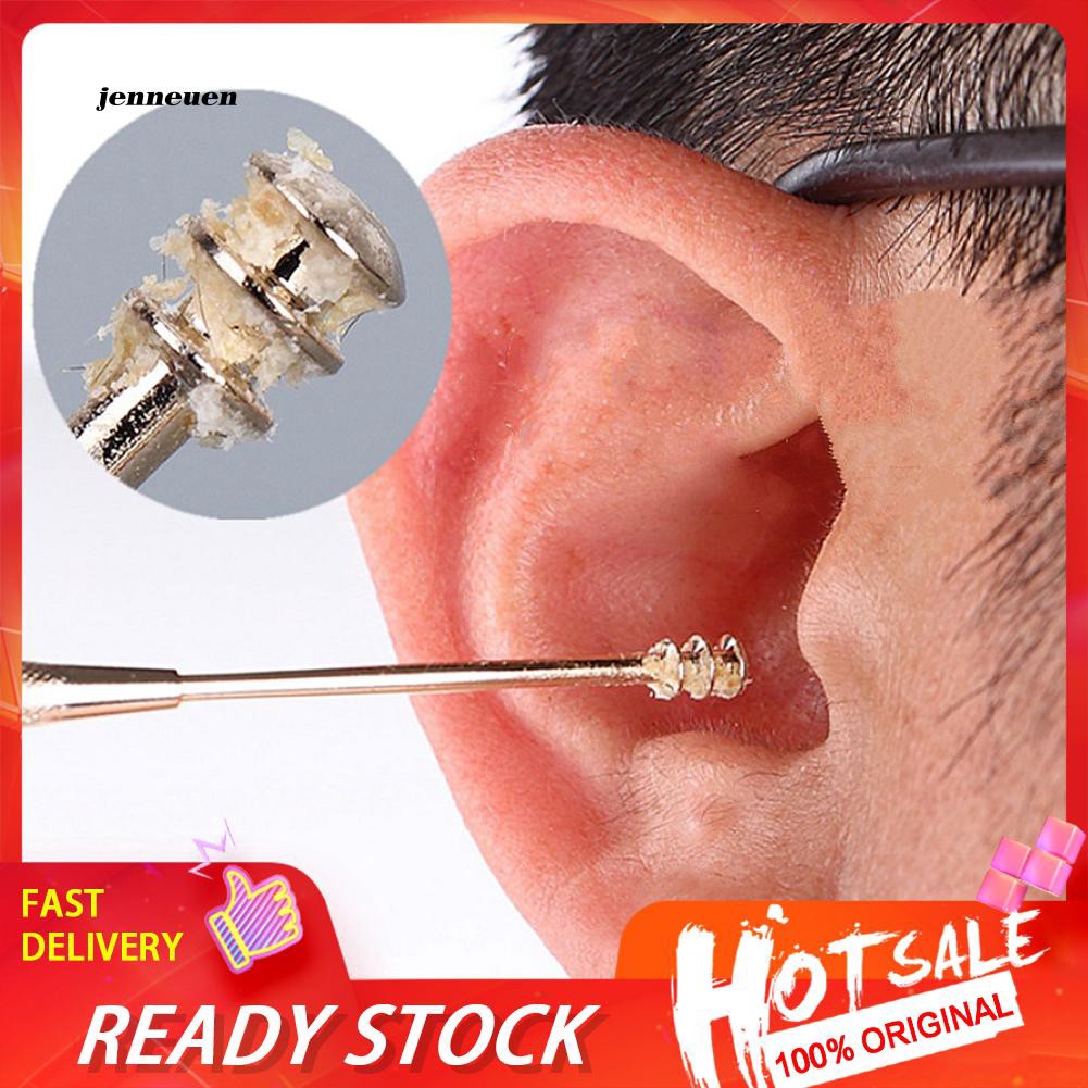 Dụng Cụ Vệ Sinh Tai Hai Đầu Bằng Thép Không Gỉ