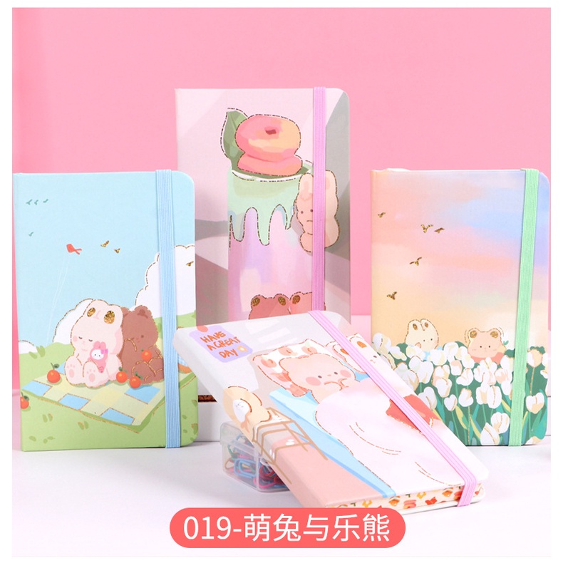 Sổ tay ghi chép a5 cute dễ thương MODINA, sổ kế hoạch bìa cứng viết kế hoạch đa năng