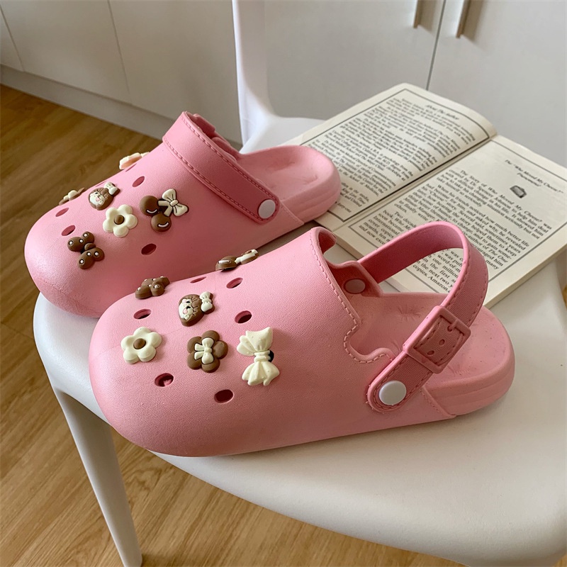 Dép Sandal Đế Dày Quai Chéo Thời Trang Đi Biển Mùa Hè Mới Tăng Chiều Cao Cho Nữ