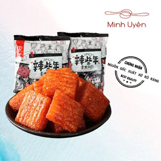 Thịt hổ chay đen gói lớn 250g - ăn vặt Minh Uyên