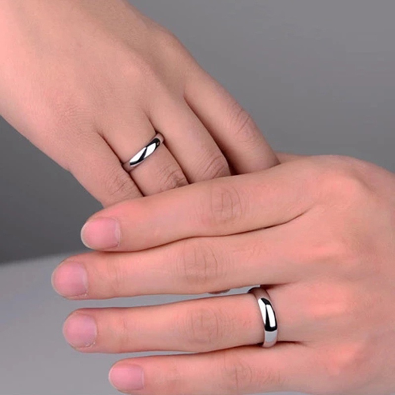 Nhẫn Thép Không Gỉ Mỏng 6mm Màu Vàng/Bạc/Đen Đơn Giản Dành Cho Nam Và Nữ