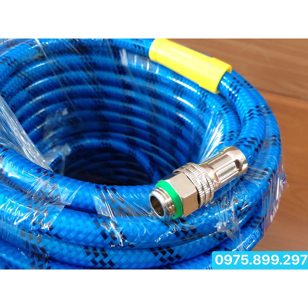 Dây rửa xe áp lực cao 5 lớp - cho máy đầu rửa xe motor rời . Dây 10M - 15M và 20M