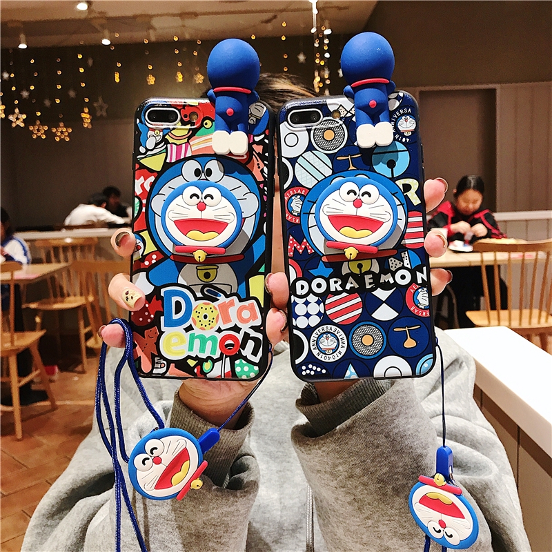 Ốp điện thoại mềm vẽ hình Doraemon dễ thương dành cho Huawei Mate 9/9Lite/10Lite/20/20Pro/20Lite