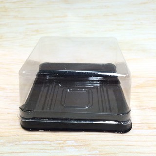 Hộp vuông đen 10 cái 10x10x5cm