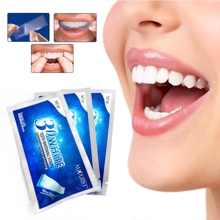 [Hàng mới về] Bộ 14 miếng dán trắng răng 3D chuyên nghiệp hiệu quả