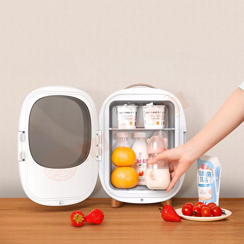Tủ Lạnh Mini Baseus Dung Tích 8L Hai Chế Độ Nóng / Lạnh Bảo Quản Mỹ Phẩm , Đồ Uống