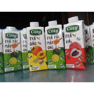 Trà Cozy hoa quả các vị 225ml