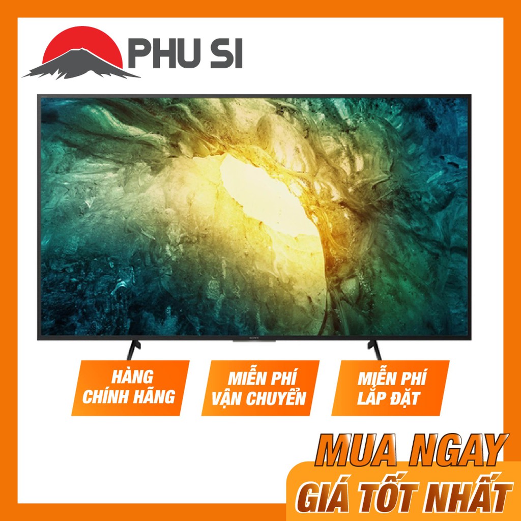 [Giao HCM] Android Tivi Sony 4K 65 inch KD-65X7500H Model 2020