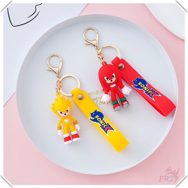 ✪ Móc Khóa Sonic The Hedgehog ✪ 1 Móc Khóa Silicon Hình Nhân Vật Hoạt Hình Anime Dễ Thương