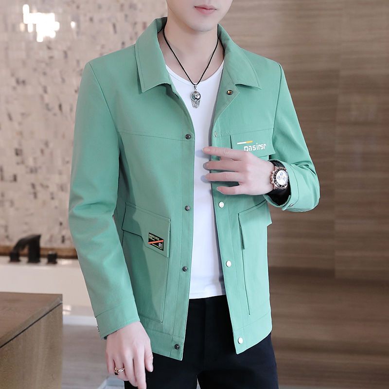 # Áo Khoác Nam Thời Trang Cá Tính# Áo Khoác Thời Trang Mùa Thu Cá Tính Cho Nam# Áo Khoác Polo Có Cổ Thời Trang Xuân Thu Mới 2022