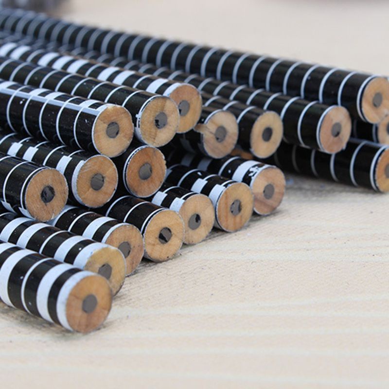 Set 36 Bút Chì 2B Hình Nốt Nhạc Xinh Xắn