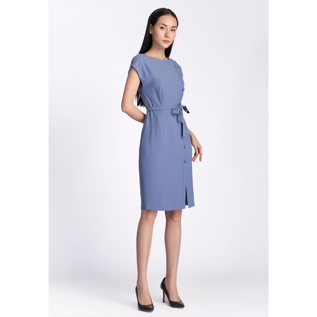 DE LEAH - Đầm A nẹp trước - Thời trang thiết kế