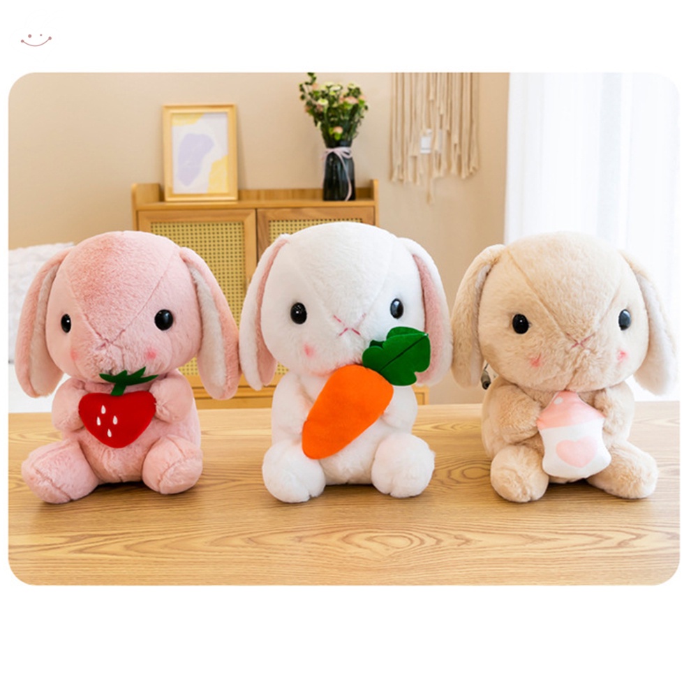 Đồ chơi nhồi bông Hình Thỏ Dễ Thương Cho Bé