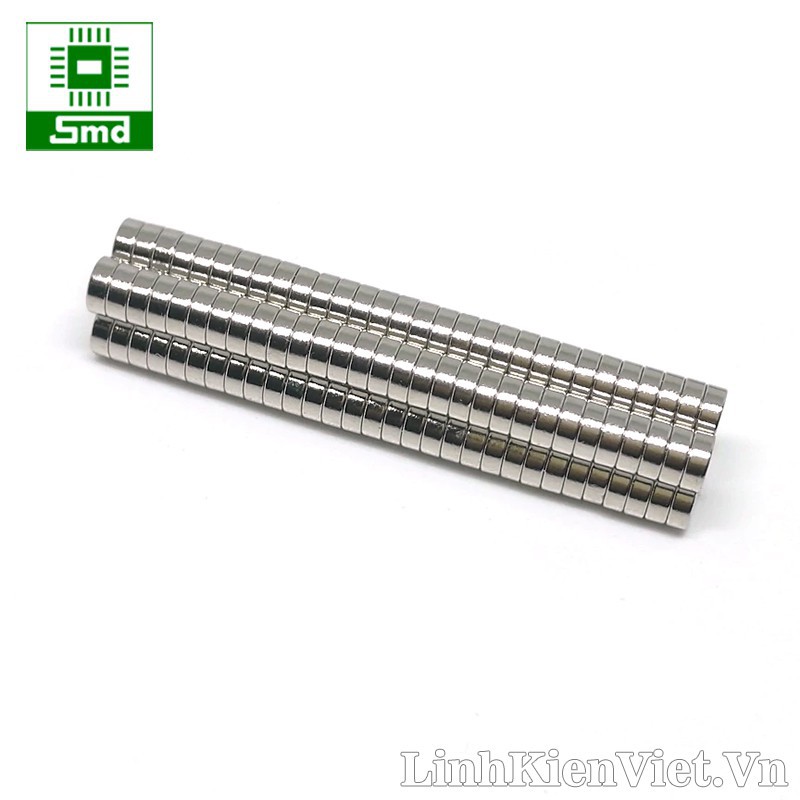 Bộ 10 viên nam châm đất hiếm 5x2mm