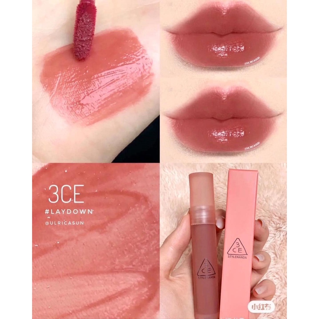 Son 3CE Blur Water Tint #LayDown - Hồng nâu sale 40%