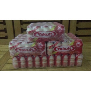Sữa chưa uống lên men của Nhật Yakult(10 lốc/50 chai)