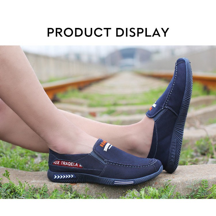 cross Giày Lười Vải Thoáng Khí Hợp Thời Trang Cho Nam | BigBuy360 - bigbuy360.vn