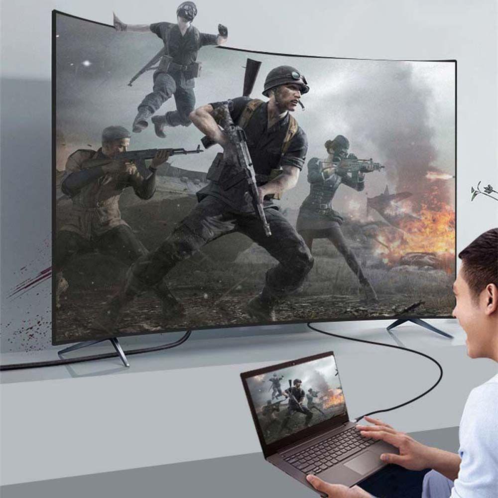 Dây Cáp Chuyển Đổi USB Type C Sang HDMI 4K TAYLOR1 Chuyên Dụng Cho Tv Laptop