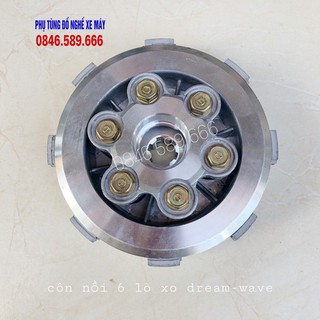 Côn nồi 6 lò xo dream -wave - côn nồi 6 lò xo