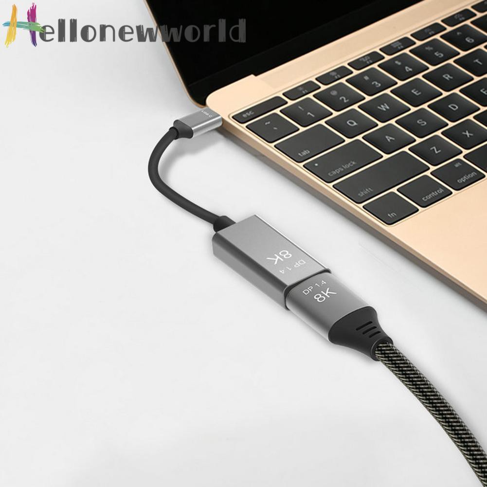 Dây Cáp Chuyển Đổi Usb Type C Sang Displayport 1.4 8k Hd