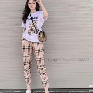 ÁO KẺ BBR ÁO CỘC QUẦN DÀI (CÓ BÁN CẢ SET VÀ ÁO RIÊNG)