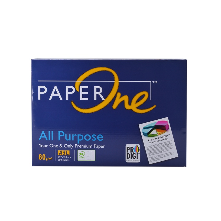 GIẤY A3 PAPER ONE 80GSM 500 tờ