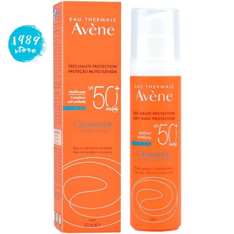 Kem chống nắng da dầu mụn Avene Cleanance 50ml Pháp Spf 50