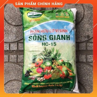 Phân hữu cơ vi sinh Sông Gianh bao 10kg.