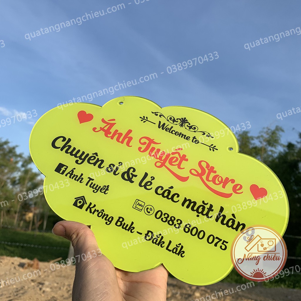 Bảng hiệu cho shop bán hàng online_ Decor cửa hàng , tiệm trà sữa, quán cà phê_ bảng hiệu shop giá rẻ và độc lạ