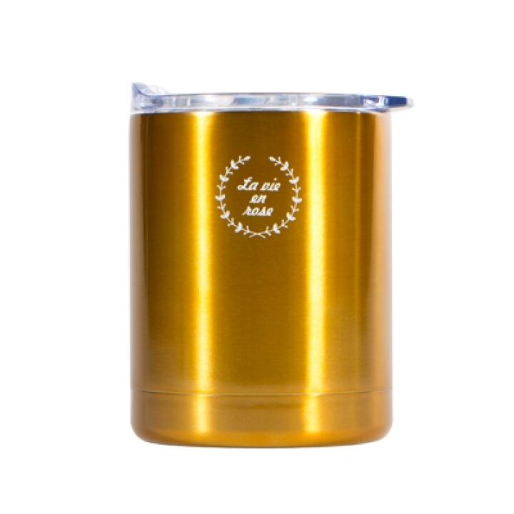 Bình Nước Giữ Nhiệt Tumbler ARTBOX Hàn Quốc Màu Vàng 300ml