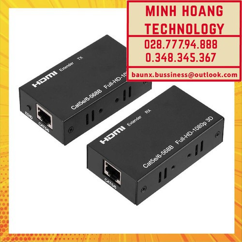 HD Extender 60M SFX - Nối Dài HDMI bằng Dây LAN 60m - Extender 60M